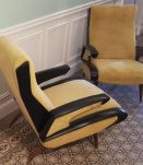 Paire de fauteuils vintage années 60