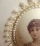 Peinture coquille d'oeuf rare/Eggshell painting