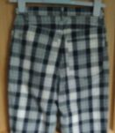 Pantalon à carreaux taille S (34/36) Vintage