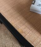 Table basse vintage en rotin