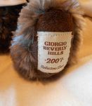 OURS GIORGIO BEVERLY HILLS MARRON 2007 COLLECTORS BEAR