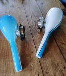 2appliques en verre soufflé 