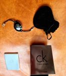 Elégante montre-bijou Calvin Klein noire pour femme,  2010