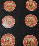 Etiquette des années 1940-1960 à fromage