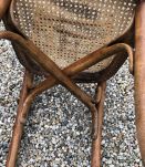 Chaise cannée vintage