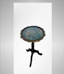 Guéridon vintage relooké