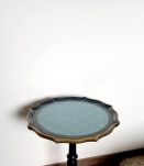 Guéridon vintage relooké