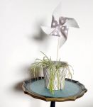 Guéridon vintage relooké