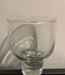 9 verres à pied large 