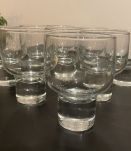 9 verres à pied large 