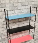 Etagere self style tomado acier  montants noir striler1960 a