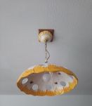 LUMINAIRE SUSPENSION VINTAGE EN CERAMIQUE