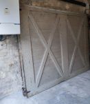 2 authentiques portes de garage coulissantes