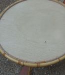 petite table en rotin