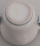 Pot à crème en porcelaine VIEUX PARIS xixeme. 