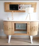 Miroir ancien biseauté 