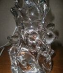 Lampe en cristal