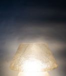 Lampe champignon vintage en fibre de verre