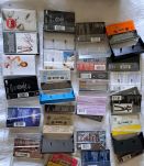 Lot 24 anciennes  K7 AUDIO  pop rock varietes