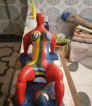 niki de saint phalle  statut papier Maché