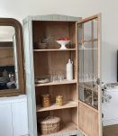 Bonnetière /Vitrine vintage