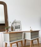 Paire de chevet vintage