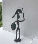 Statuette du guerrier grec.