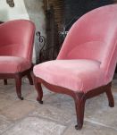 fauteuil crapaud - la paire uniquement