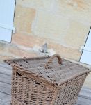 Panier osier pique nique 