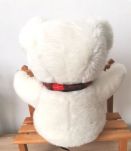 Peluche ours blanc avec motif tartan harrods 
