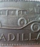 Boucle de ceinture CADILLAC , métal vintage