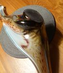 Corbeille à fruits Vintage 1960 pate de verre