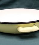 Plat à oeufs en Tôle émaillée - Vintage - Déco Cuisine Campa