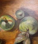 Petit tableau huile sur toile