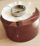 Suspension vintage en plexiglas 1970s