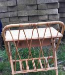 Chevet / table de nuit rotin