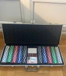 Malette Poker Premium - Ensemble de 500 Jetons, 2 Jeux de Ca