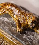 panthere ceram 1960 a 75  ,,,,,,60x17 cm 5kg bon etat  trace