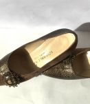 Chaussures Soulier Evelins vintage cuir