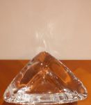 Très Joli Vide Poche Triangulaire En Cristal
