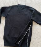 Pull noir Sandro détail perles