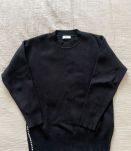 Pull noir Sandro détail perles