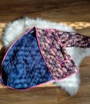 Veste Patchwork matelassée fleurie S