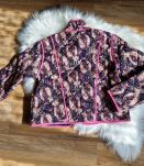 Veste Patchwork matelassée fleurie S