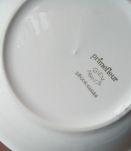 2  Assiettes creuses - décor gibier - Gien - années 30