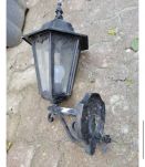 Lanterne extérieure noire au design rétro