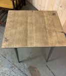 Table MULLCA acier et chêne massif