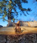 Pichet en cuivre et laiton 