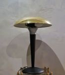 Lampe chrome or  champignon ( dit paquebot) 1975 a 85.,  h41