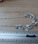 Collier fantaisie feuilles